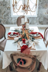 decoración mesa navidad velas para adornar mesas fiestas eventos cenas comidas Packandthings alicante