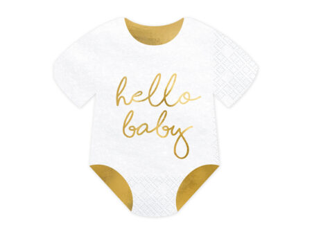 venta servilletas Hello baby baby shower eventos personalización packandthings