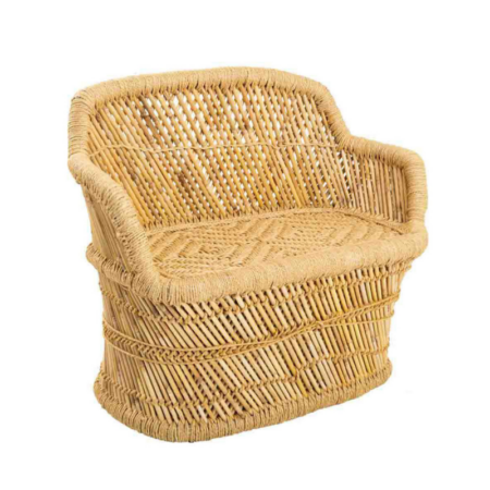 alquiler venta decoración bodas comuniones bautizos eventos Packandthings alicante sofá mimbre niño