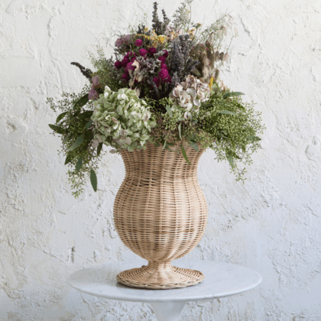 Jarrón de Ratán -L