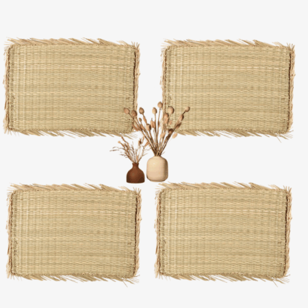 Bajoplato Rectangular Flecos (Set 4 Uds)